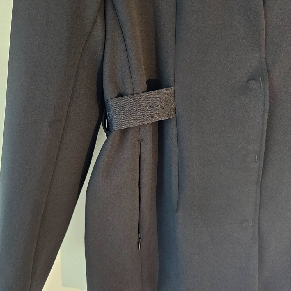 NWT Bandier Sport Logo Blazer in Black Size M - Picture 6 of 10